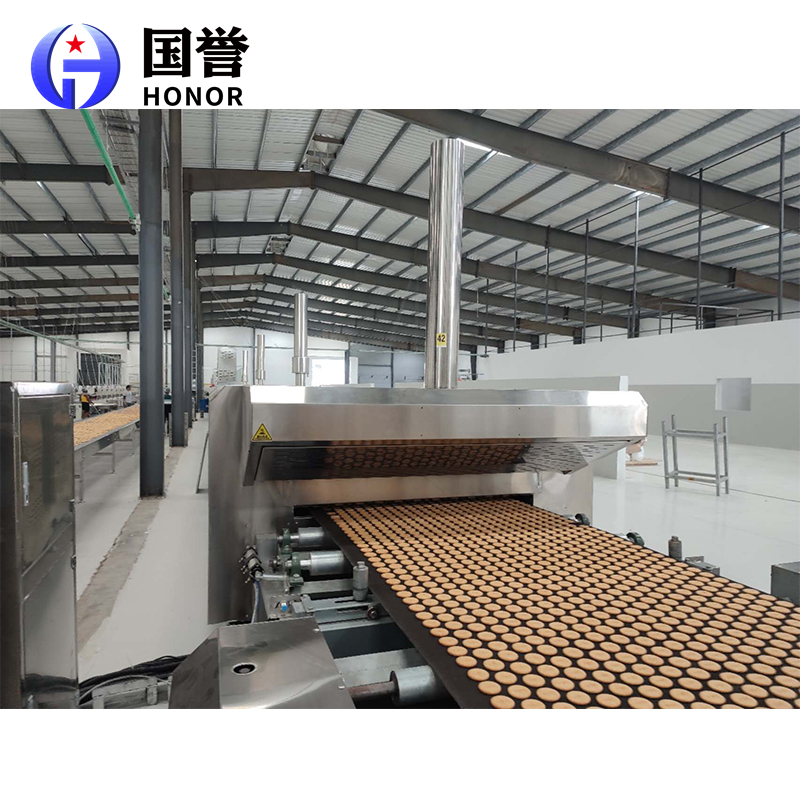 全自动饼干流水线 酥性韧性饼干生产线 饼干曲奇机械设备